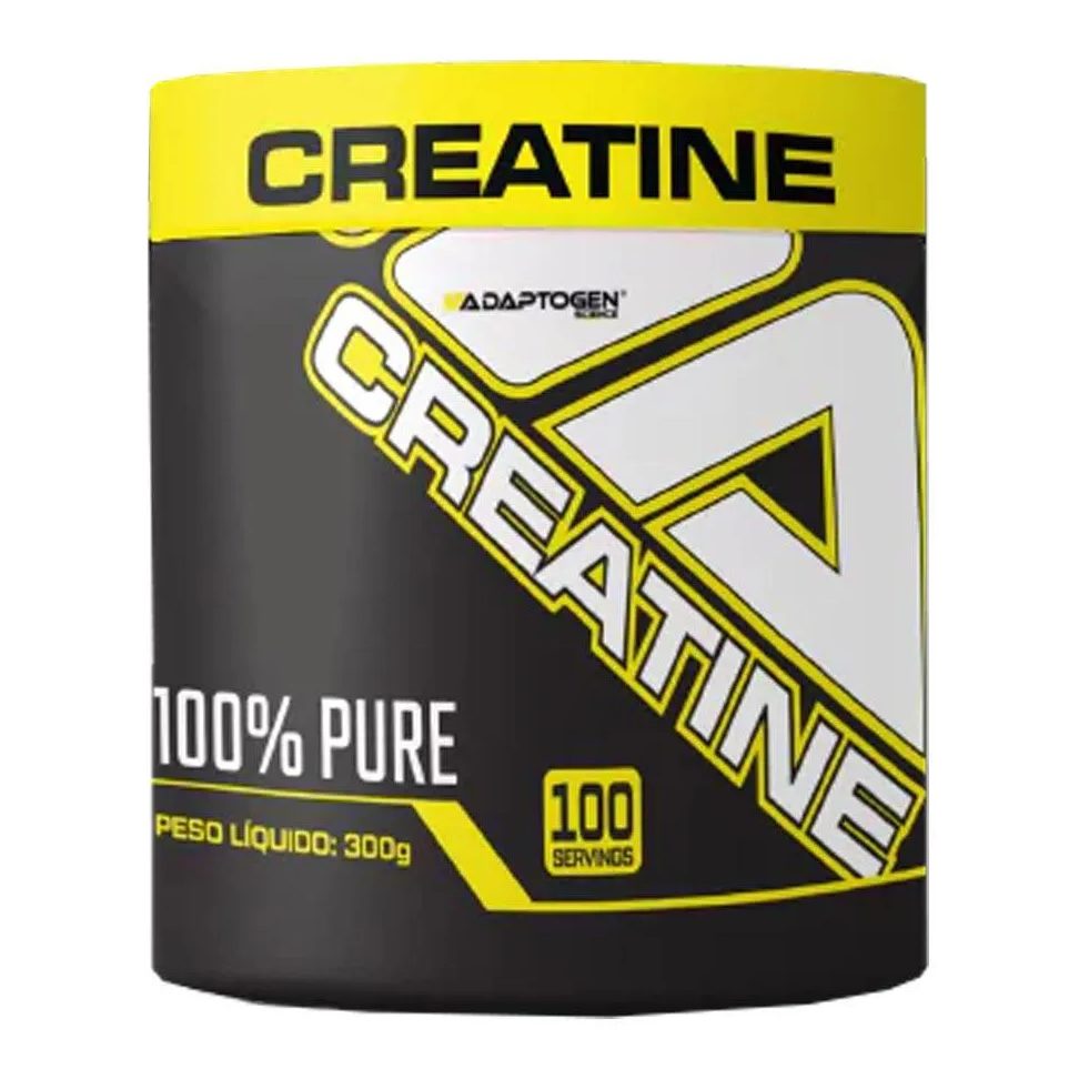 Creatina Monohidratada Adaptogen Science 100% Pura 3000mg 300g