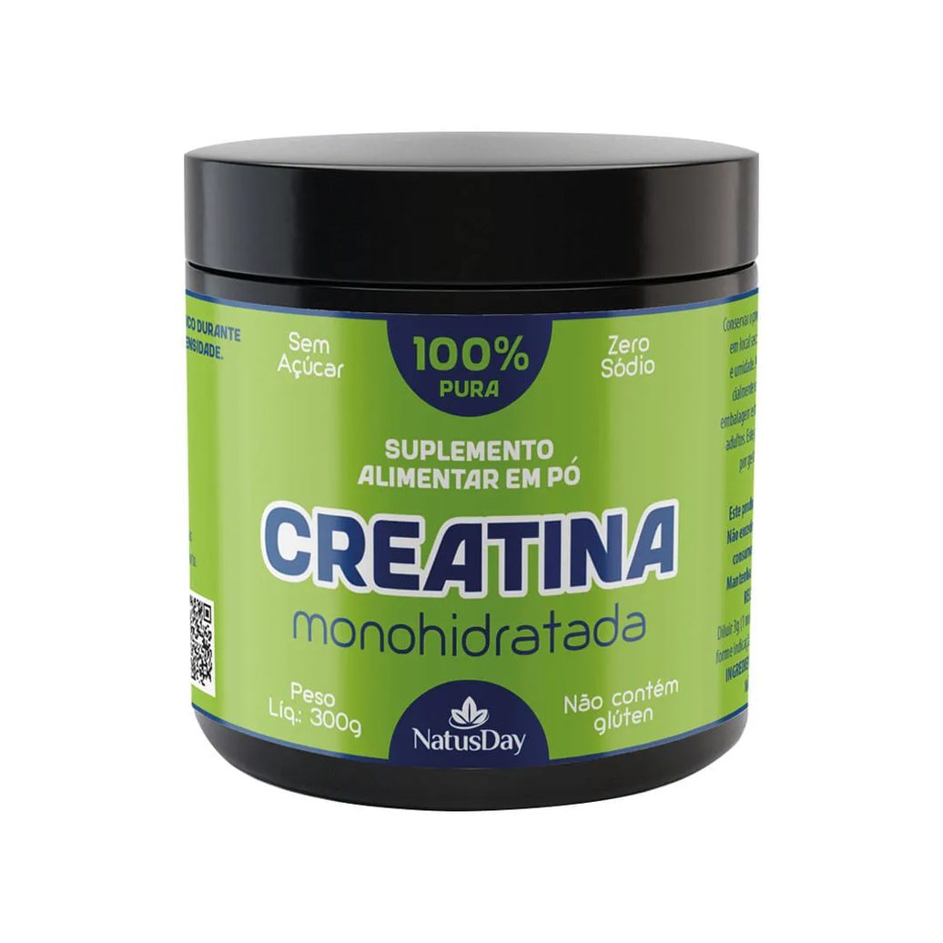 Suplemento Alimentar Natusday Creatina Monohidratada 300gr