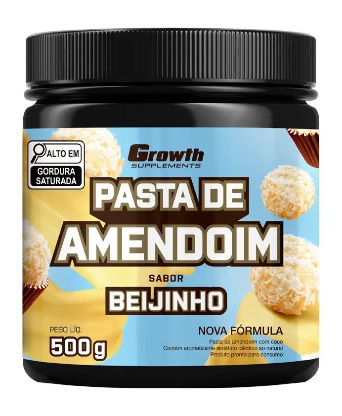 Pasta De Amendoim Sabor Beijinho 500g
