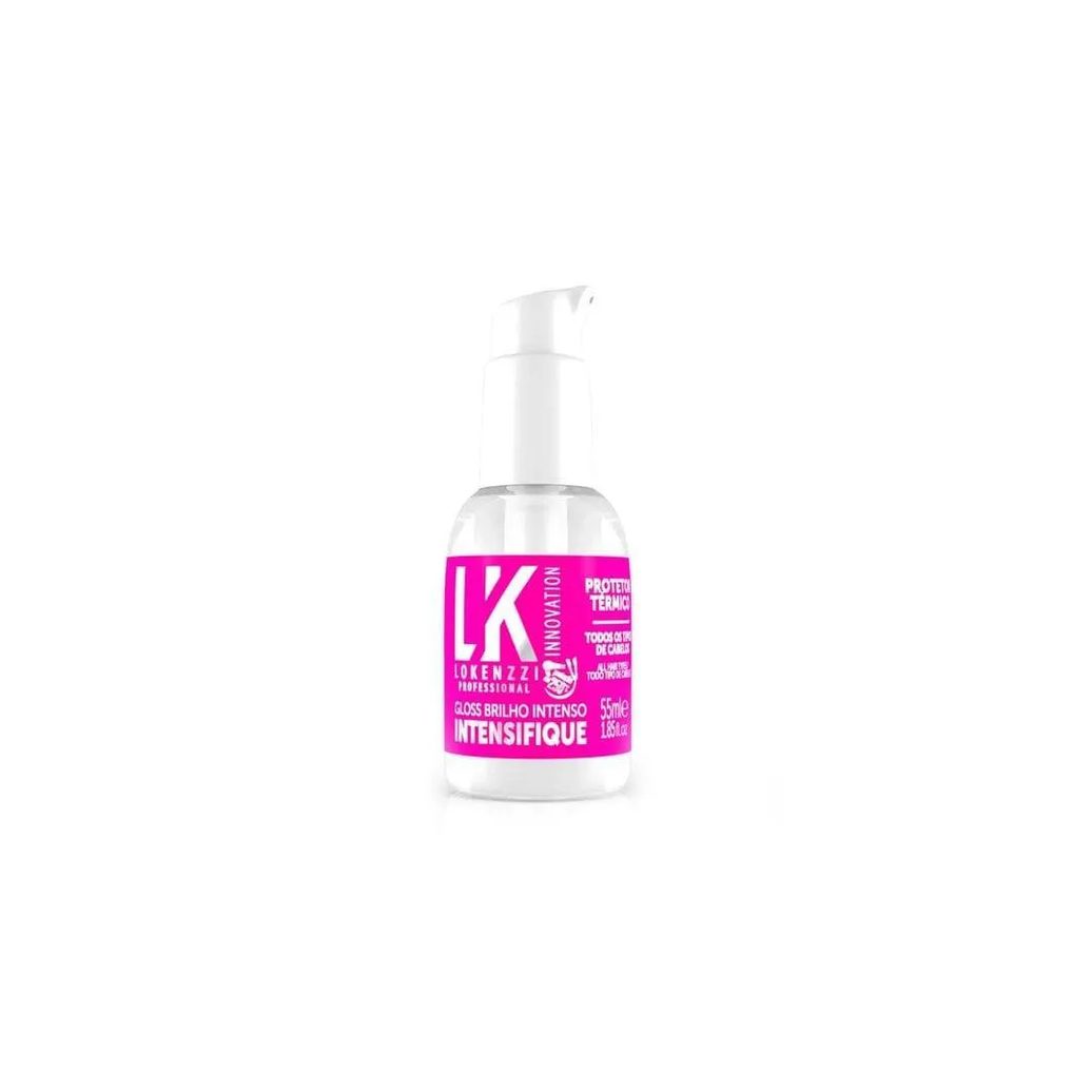 PROTETOR TéRMICO LOKENZZI GLOSS BRILHO INTENSIFIQUE 55ML