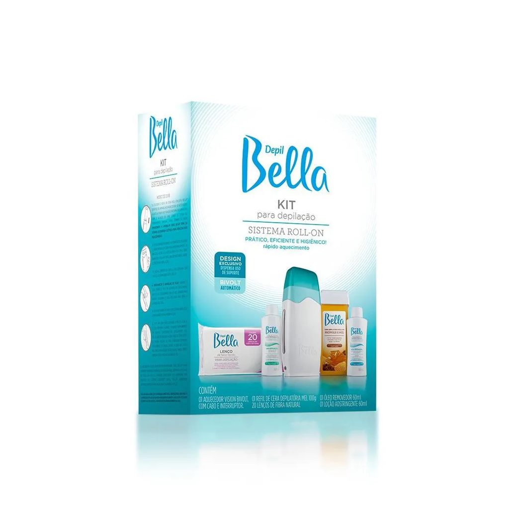 Kit para Depilação Roll – On Depil Bella Bivolt