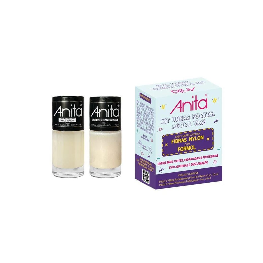 Kit Esmalte Anita Unhas Fortes, Agora Vai 2un