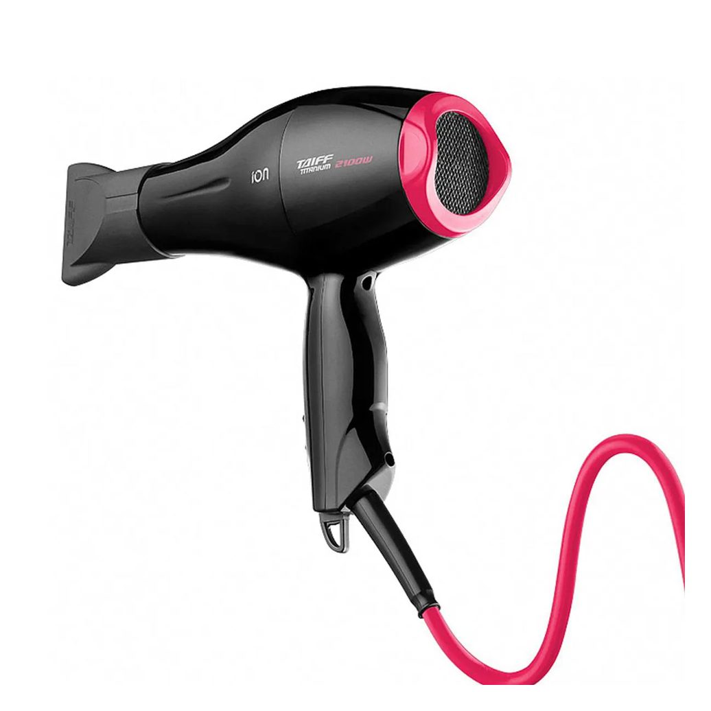 Secador Titanium Pink 2100w- 127v - Taiff Professional