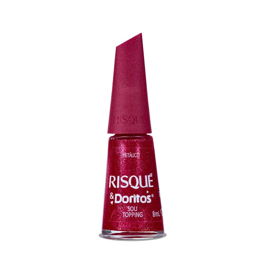 Esmalte Metálico Risqué & Doritos 8ml - Sou Topping