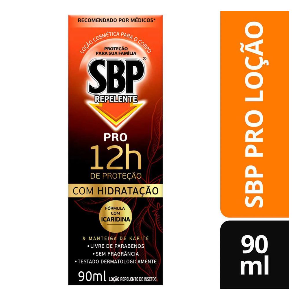 Repelente SPB Pro 12h Loção 90ml