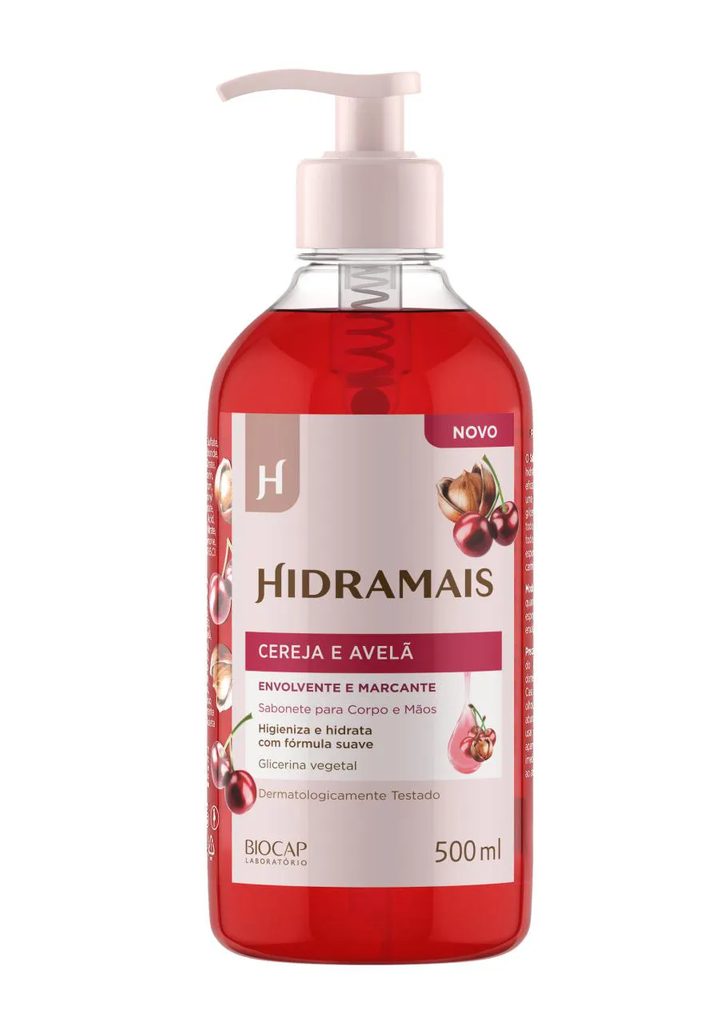 Sabonete Cereja e Avelã 500ml