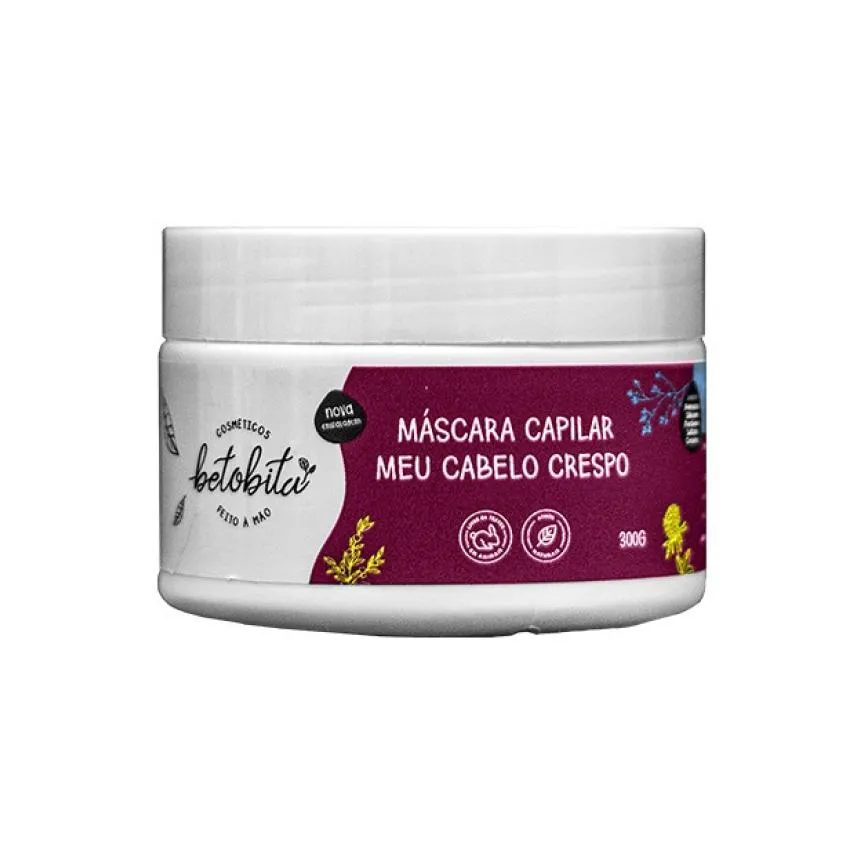 Máscara Meu Cabelo Crespo 300g - BETOBITA