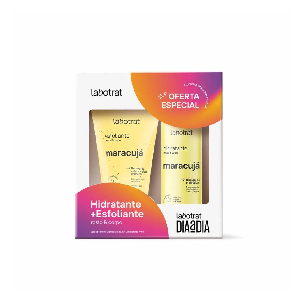 Labotrat Hidratate + Esfoliante Dia a Dia Maracujá