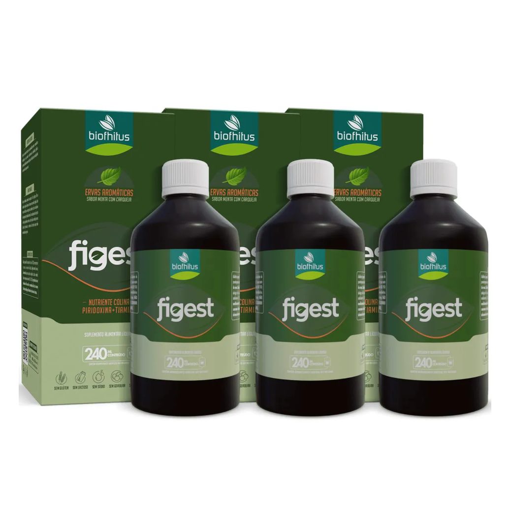 Kit C3 Figest Suplemento Matinal Líquido – Biofhitus