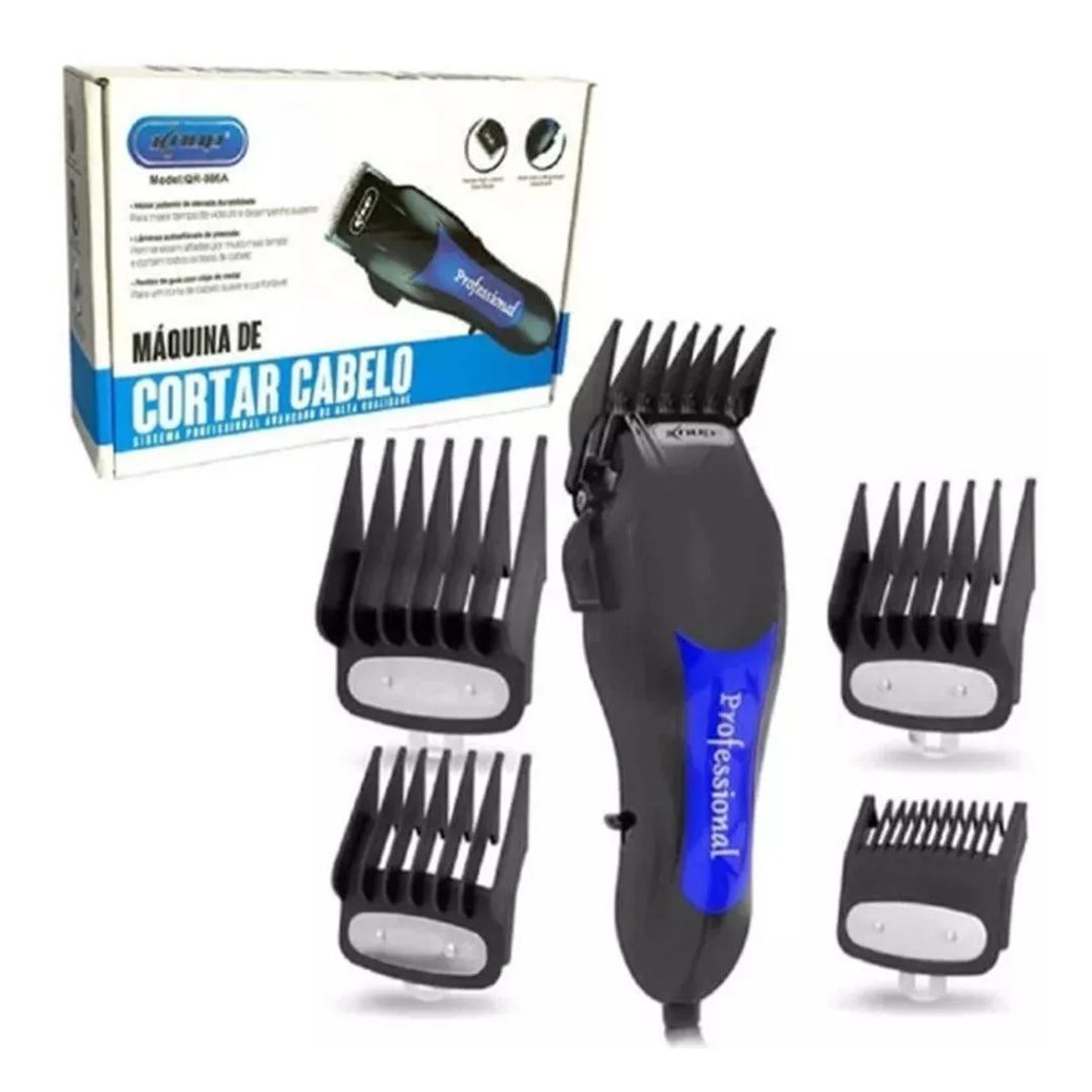 Maquininha Profissional Knup Qr-086a