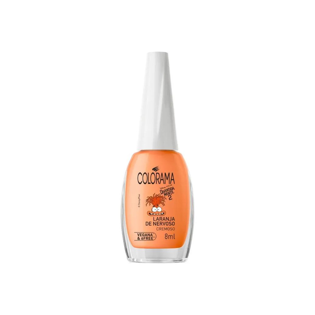 Esmalte Colorama Cremoso Divertidamente 2 Laranja de Nervoso 8ml