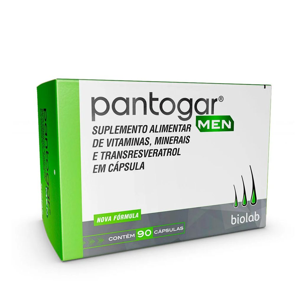 Polivitamínico Pantogar Men 90 cápsulas