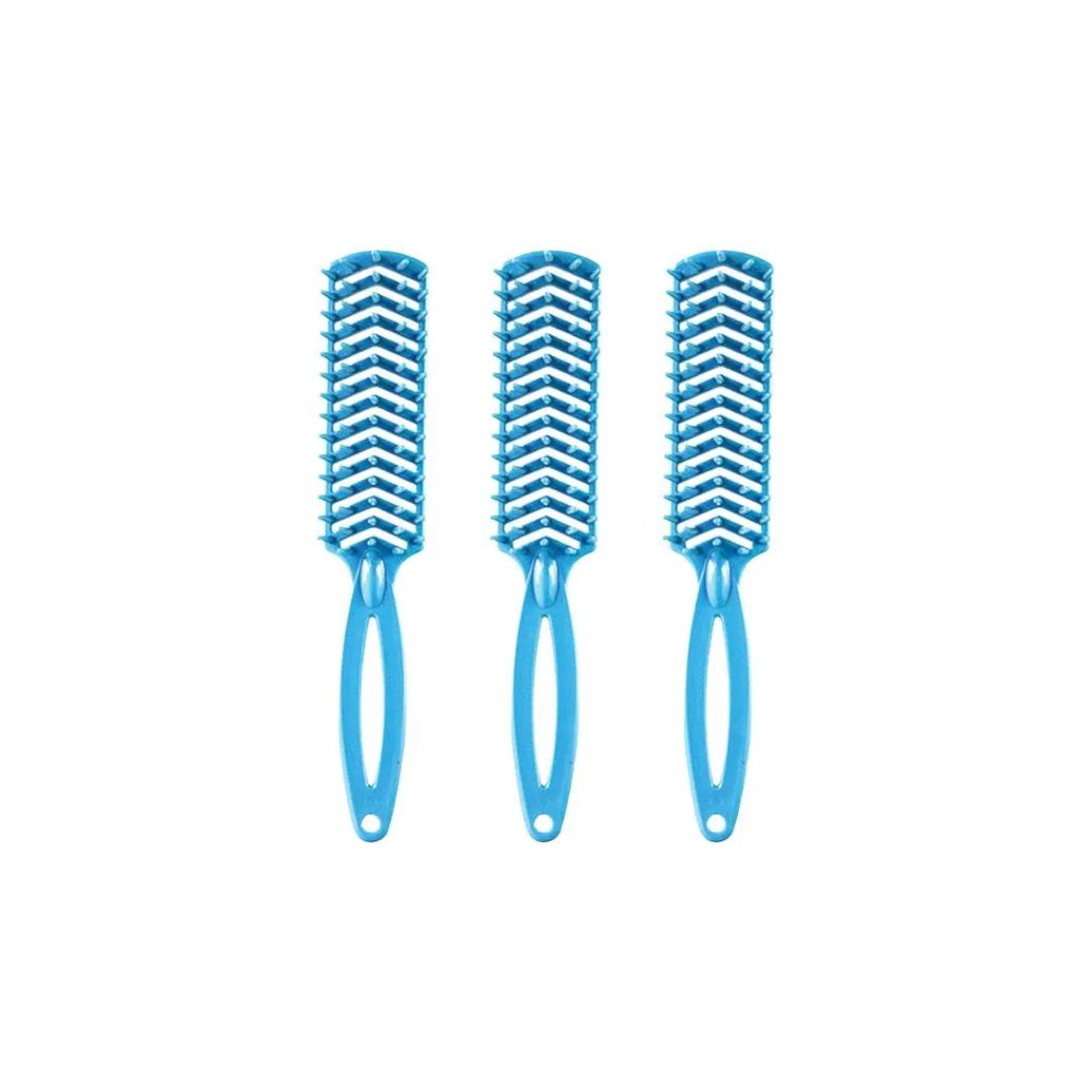Escova de Cabelo Darma 303 Rigida Reta Desembaraçadora - 3un