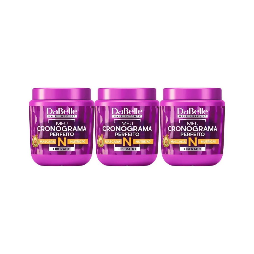 Mascara Dabelle 400g Meu Crono Nutrição-Kit C/3un