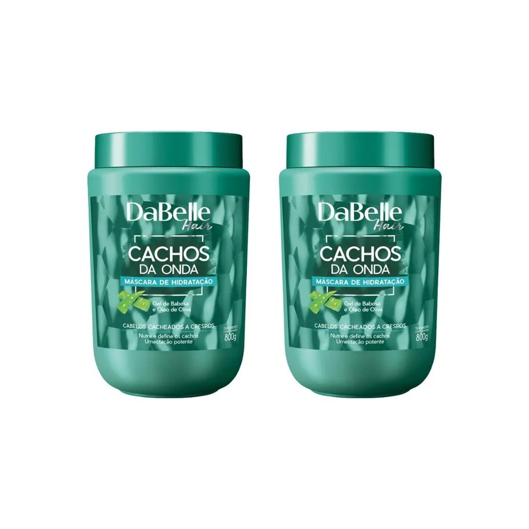 Mascara Dabelle 800g Cachos da Onda-Kit C/2un