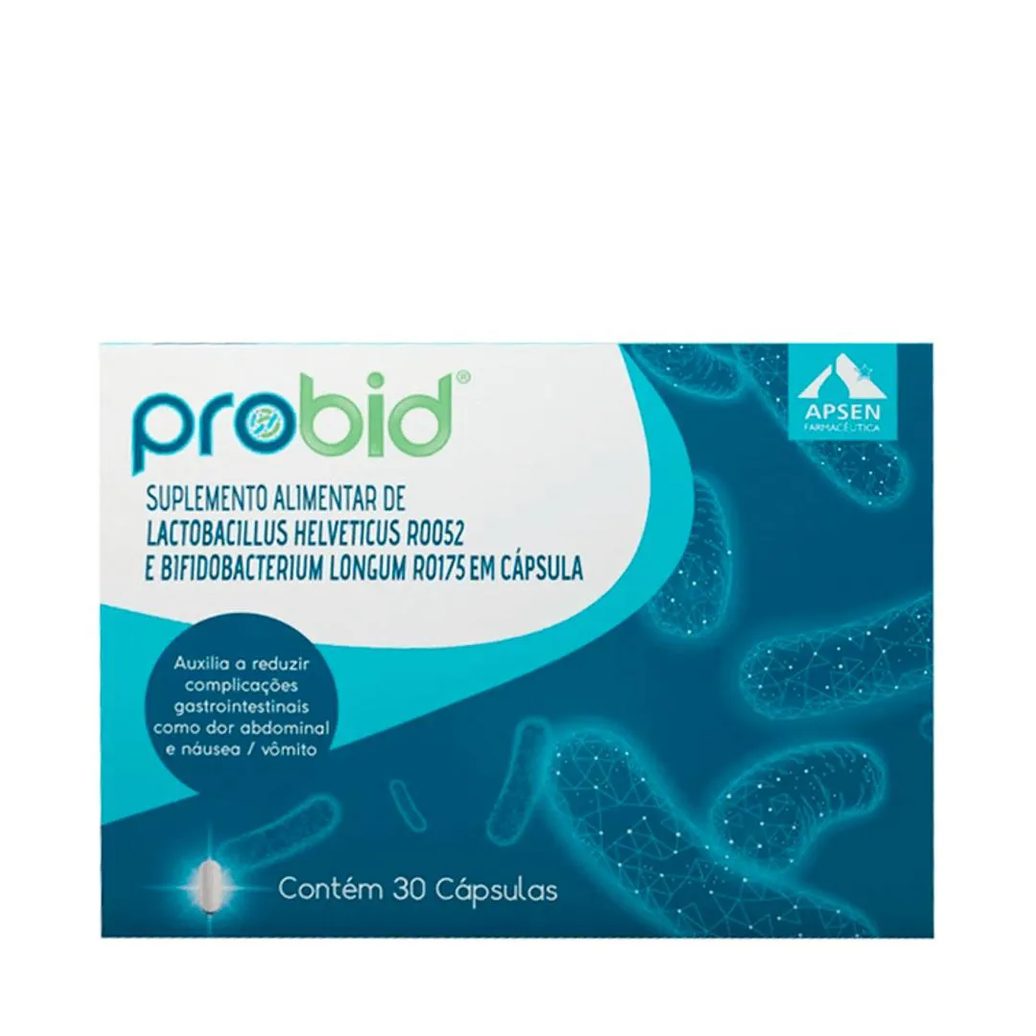 Probid C/30 cápsulas - Lactobacillus Helveticus Probiótico Apsen