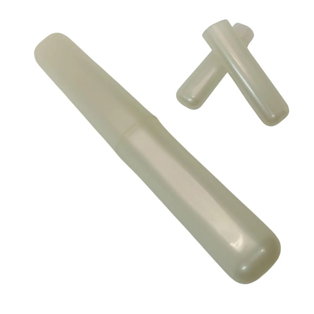 Kit 2 Porta Escova de Dente Portátil Plástico