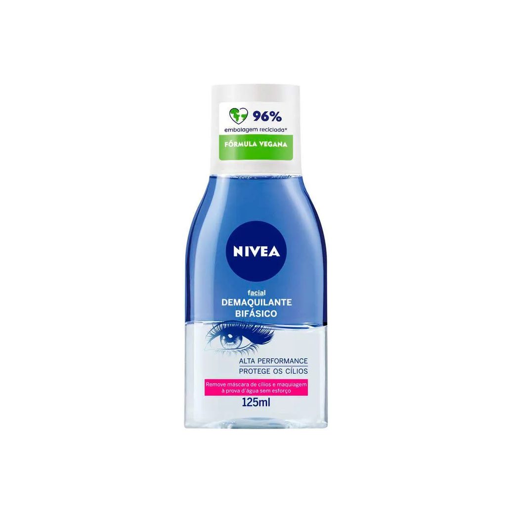 Kit Nivea Demaquilante Bifásico 125ml + Água Micelar 7 em 1 Refrescante 200ml + Mousse de Limpeza Facial 150ml
