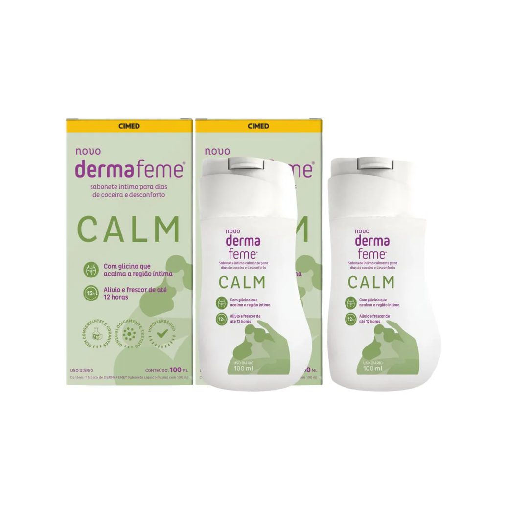 Kit C2 Sabonete Íntimo Líquido Dermafemme - Cimed