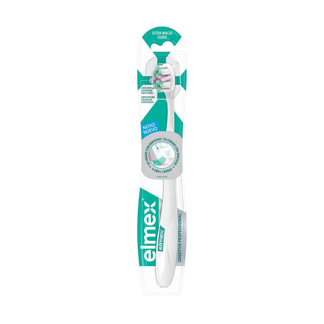 Escova de Dente Elmex Sensitive Professional Ultra Macia Suave 1 unidade