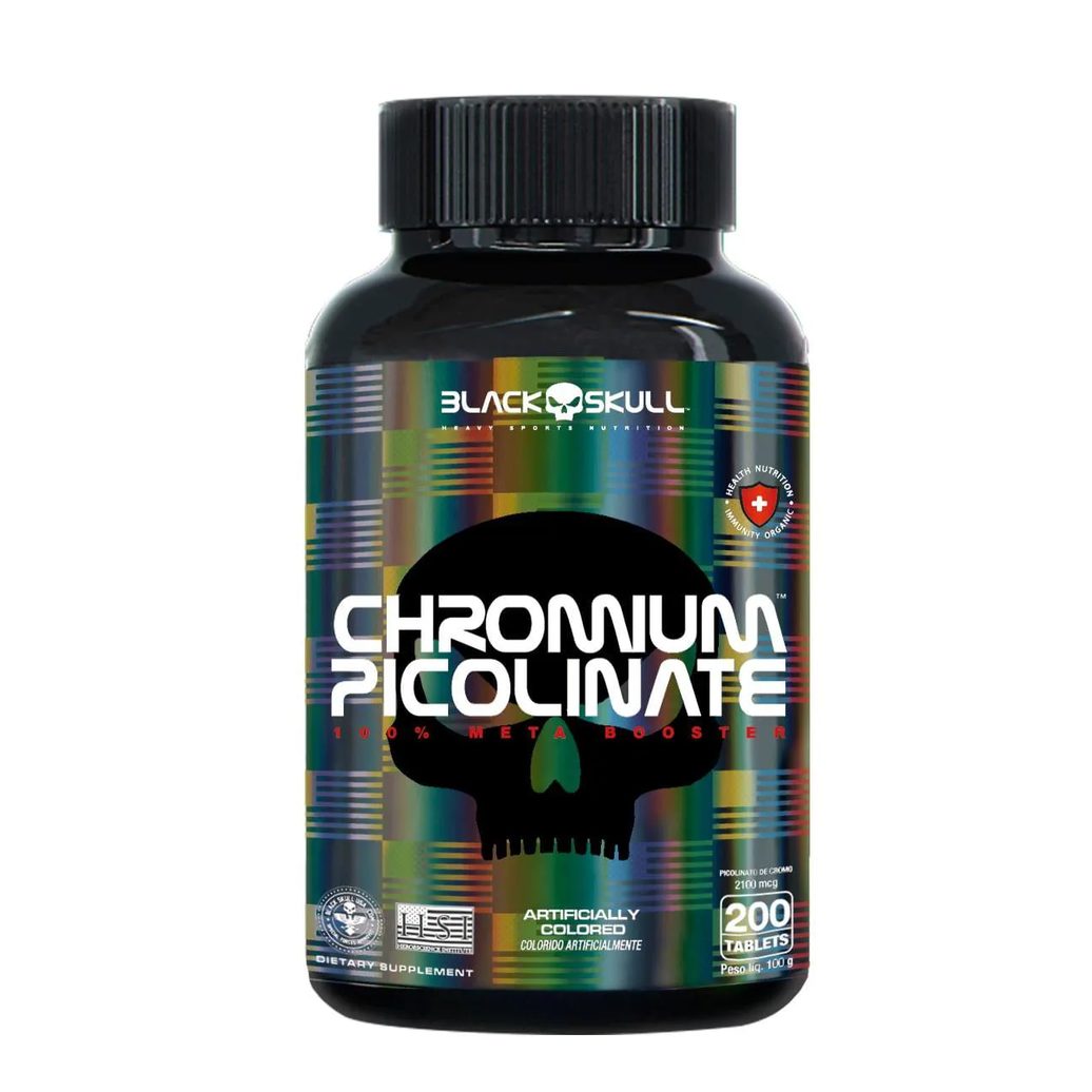 Chromium picolinate - 200 tabletes sem sabor