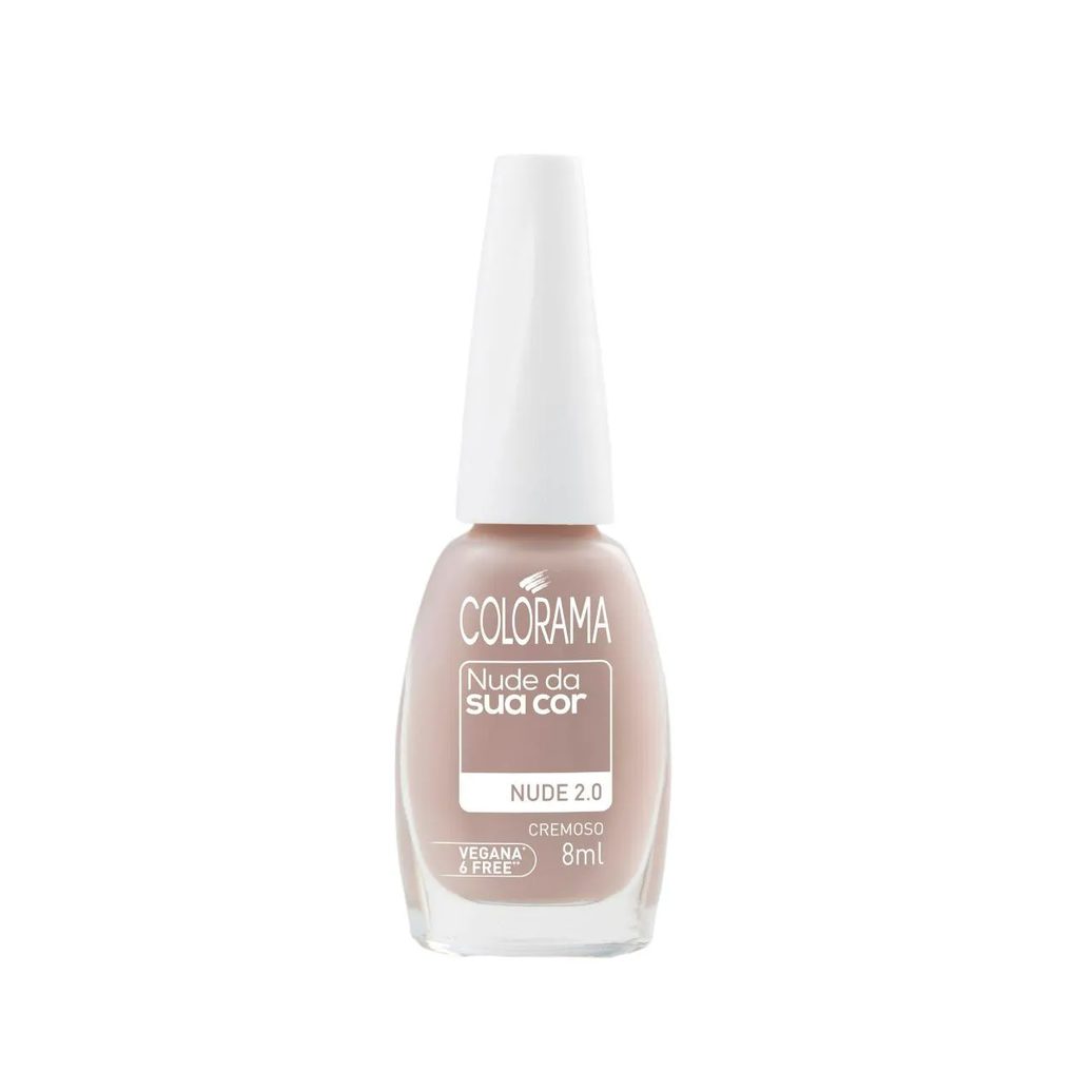 Esmalte Cremoso Colorama Nude da Sua Cor Nude 8ml - 4.0