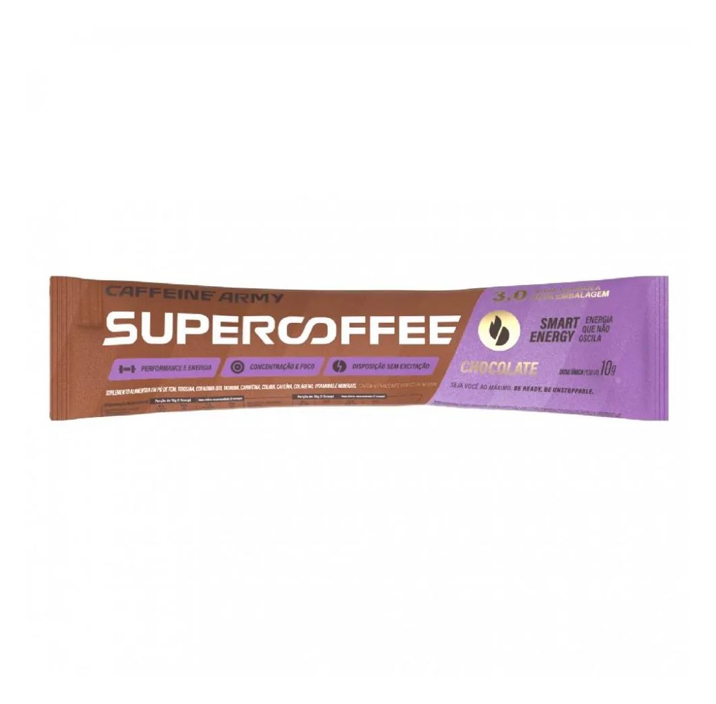 Supercoffee 3.0 To Go Sachê (10g) - Sabor: Chocolate