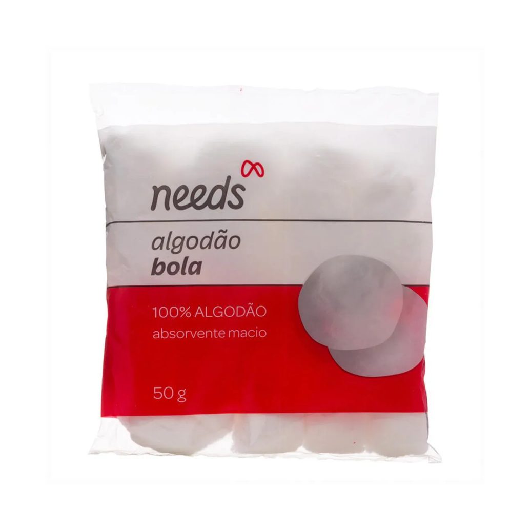 Algodão Bola Needs 50g