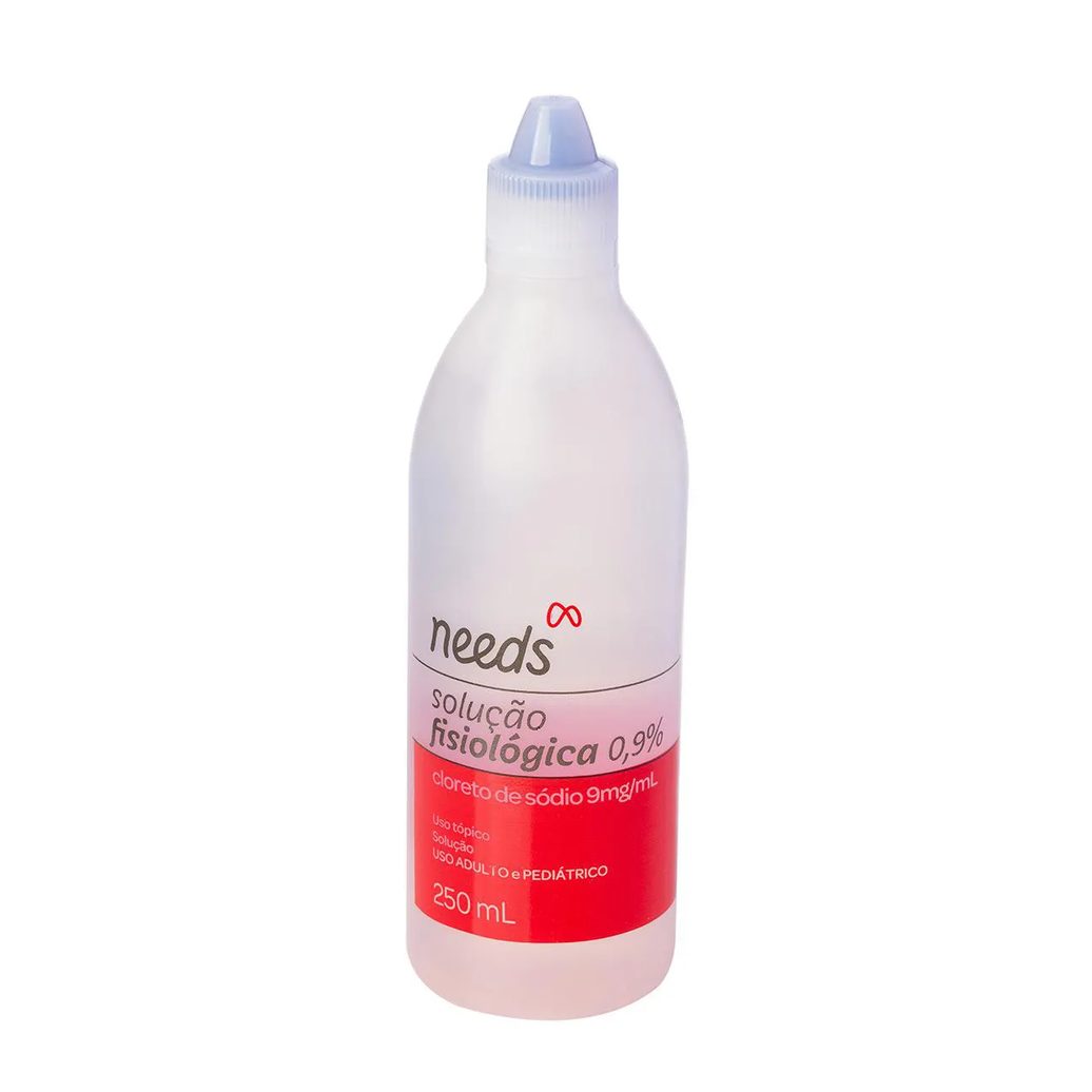 Soro Fisiológico Cloreto de Sódio 0,9% Needs 250ml