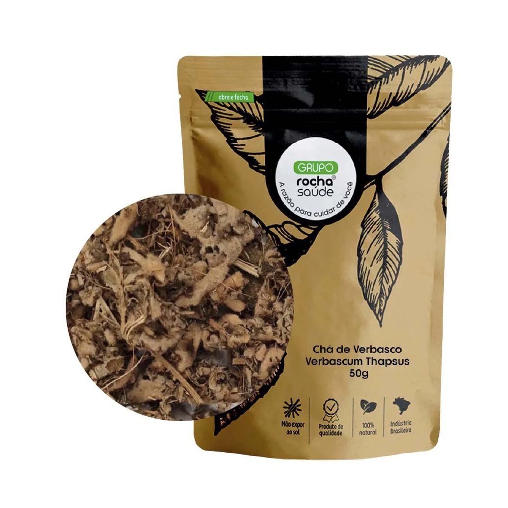 Chá de Verbasco - Verbascum Thapsus - 50G