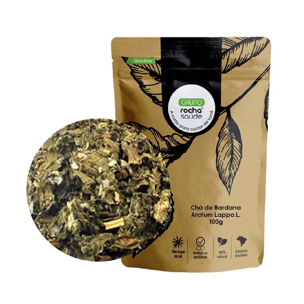 Chá de Bardana - Arctium Lappa L. - 100G