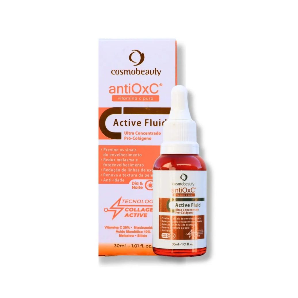 Cosmobeauty Serum Antioxc Active Fluid Vitamina C Pura 30Ml