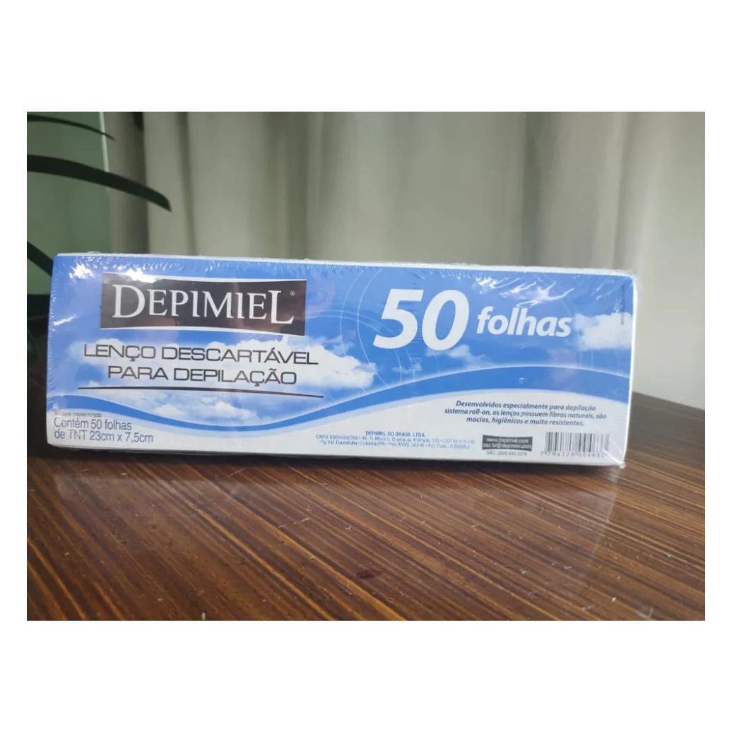 Depimiel Lenco P/ Depilacao Tnt C/ 50unidades