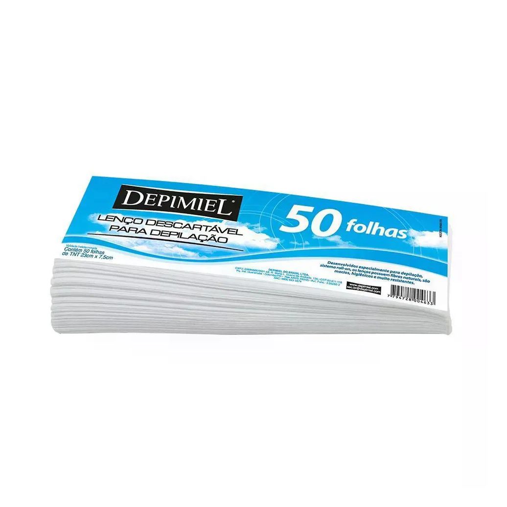 Depimiel Lenco P/ Depilacao Tnt C/ 50unidades