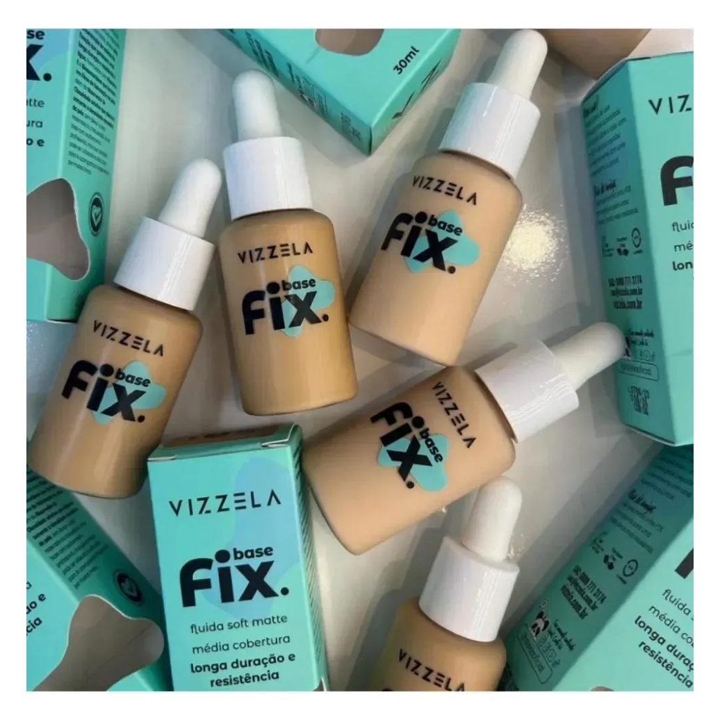 Base Liquida Fix Cor 04 - Vizzela