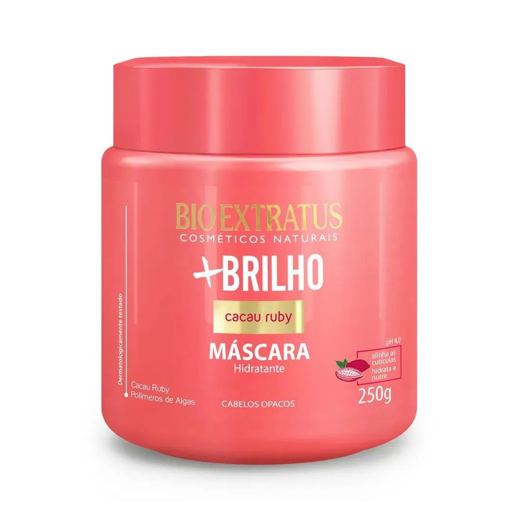 Mascara Hidratante Mais Brilho 250 Ml Bio Extratus