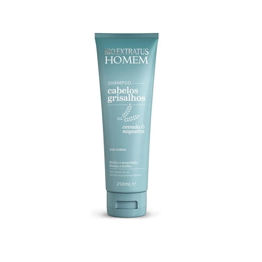 Shampoo Grisalho, Condicionamento e Barbear 250 Ml