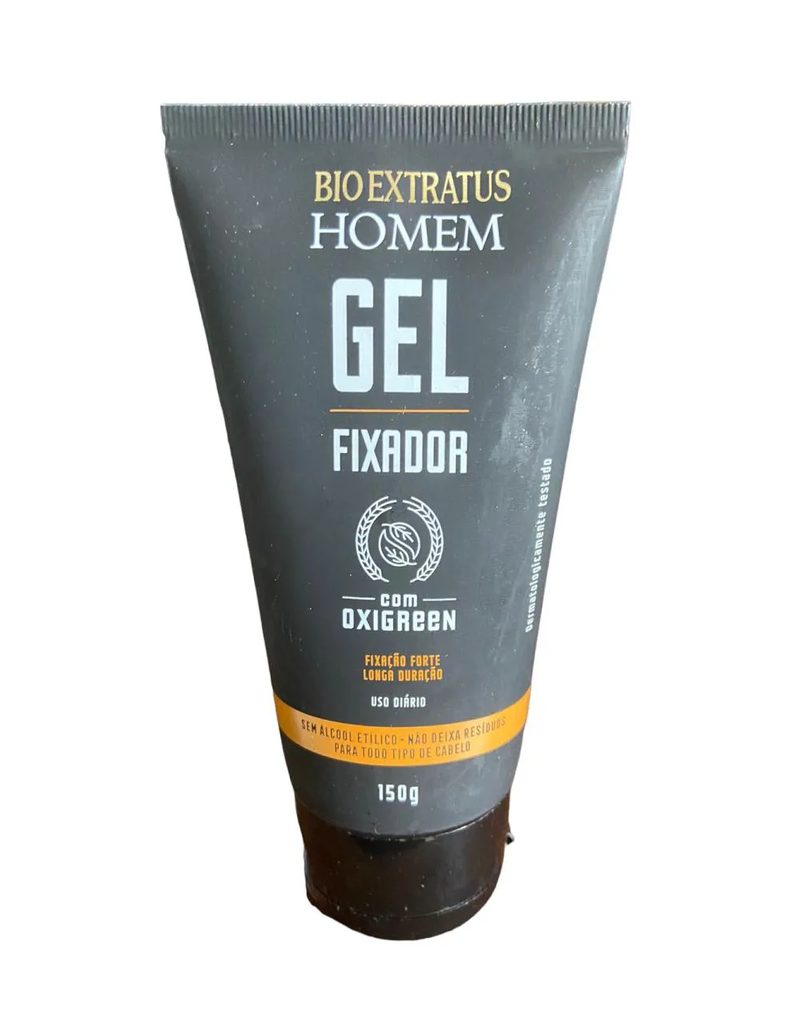 Gel Fixador Oxigreen Homem Cabelo e Barba 150 G