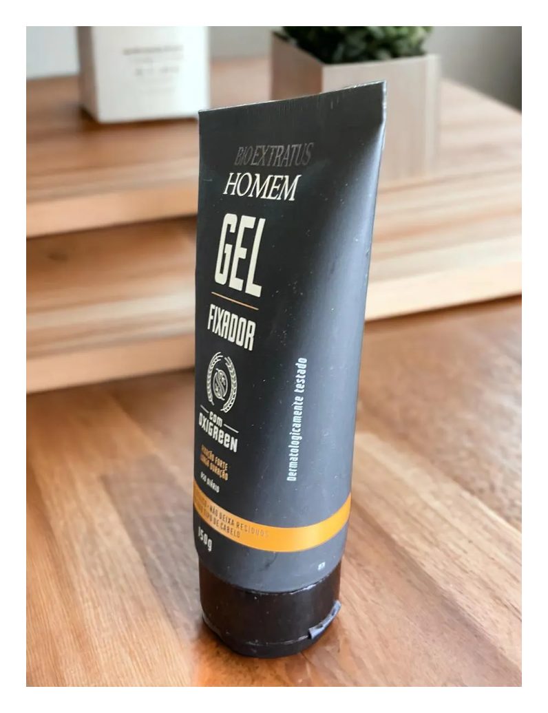 Gel Fixador Oxigreen Homem Cabelo e Barba 150 G