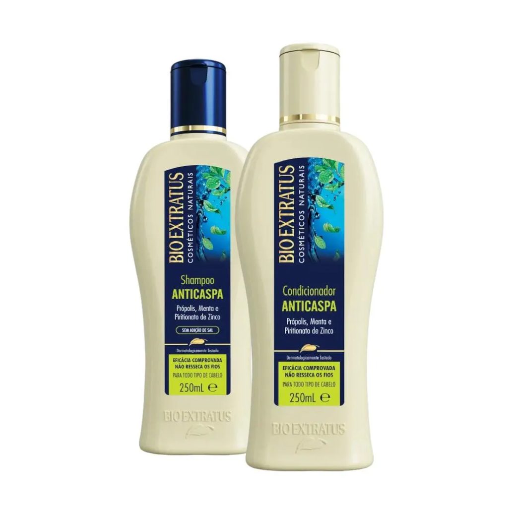 Kit Anticaspa 1 Shampoo 250Ml 1 Condicionador 250Ml