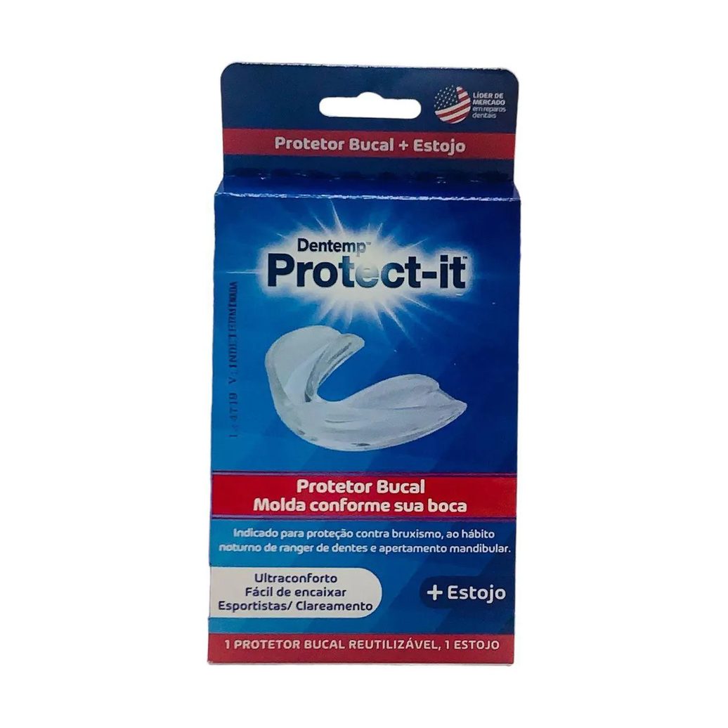 Protetor Bucal Anti Bruxismo Protect It 1un
