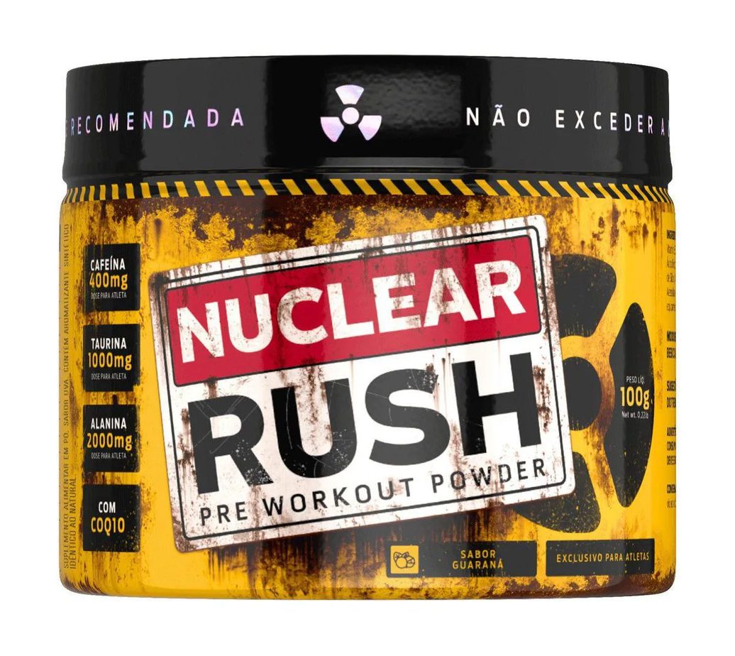 Nuclear Rush Pre Workout Body Action - 100G Limão