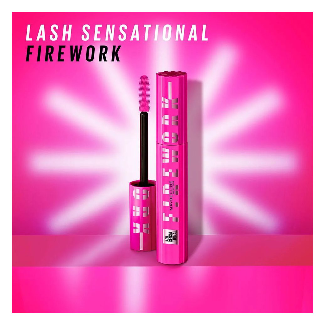 Máscara de Cílios Maybelline Lash Sensational Firework À Prova D'Água 1 unidade