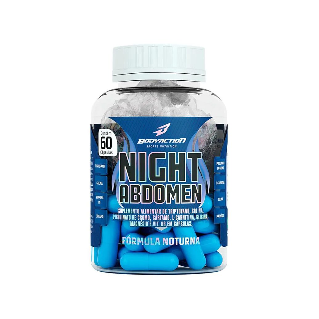 Night Abdomen 60 cápsulas - Bodyaction