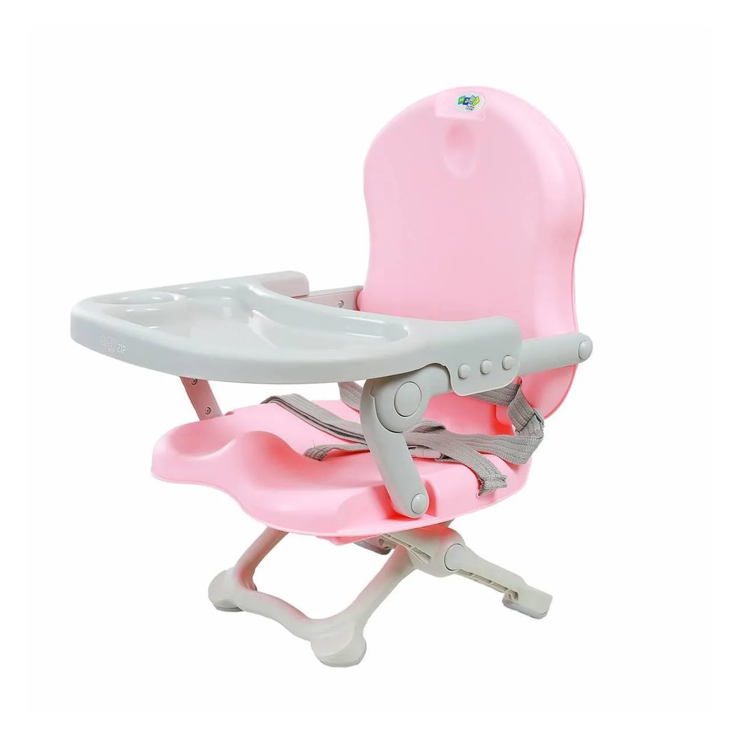Cadeira de Alimentação Portátil P/ Bebê Zip - Maxi Baby Rosa