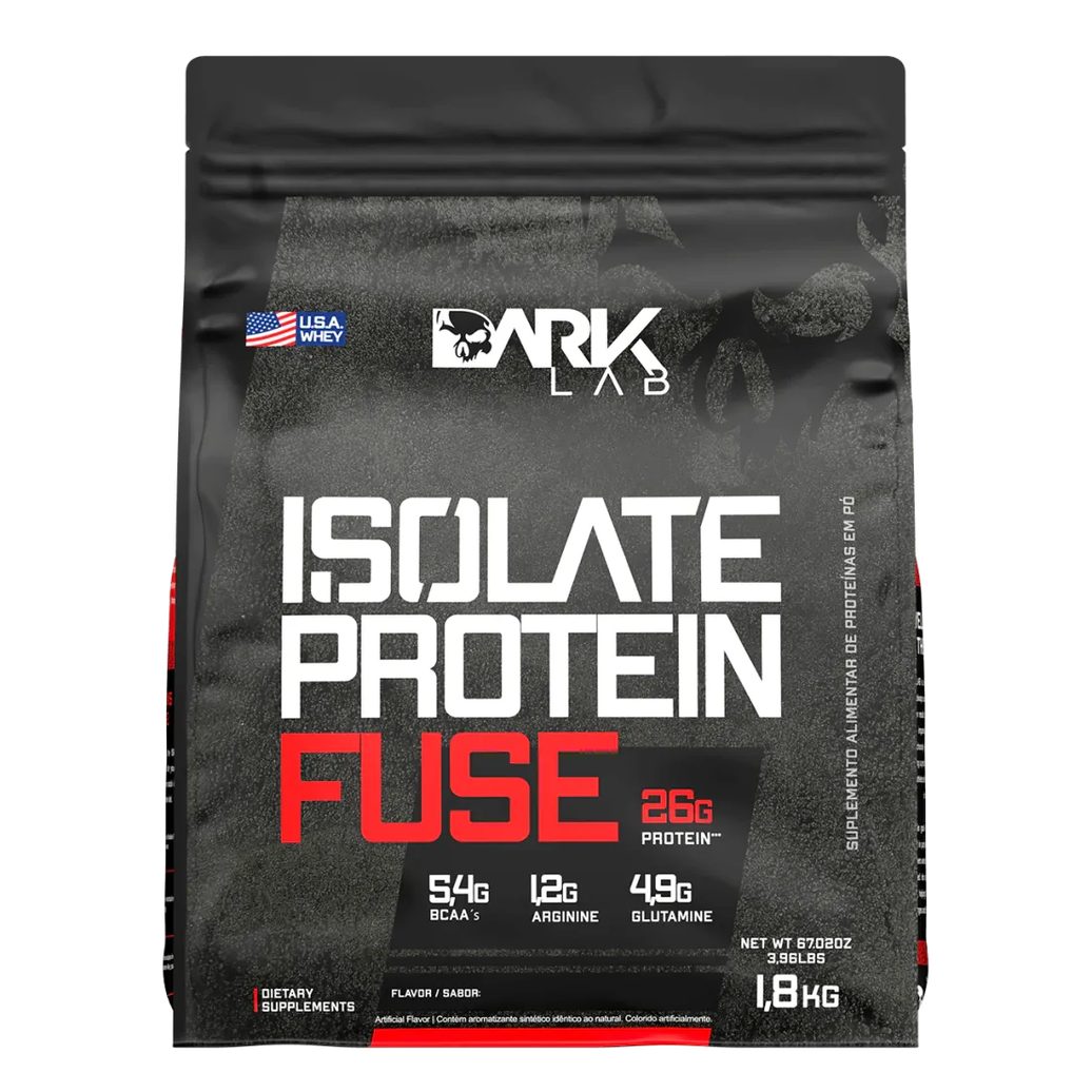 Whey Protein Isolado Fuse Dark Lab Brownie 1.8Kg