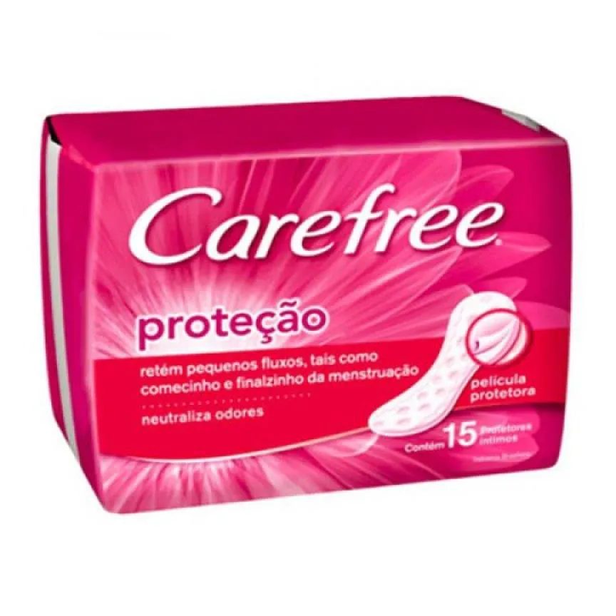 Protetor Diário Carefree Original 15 unidades
