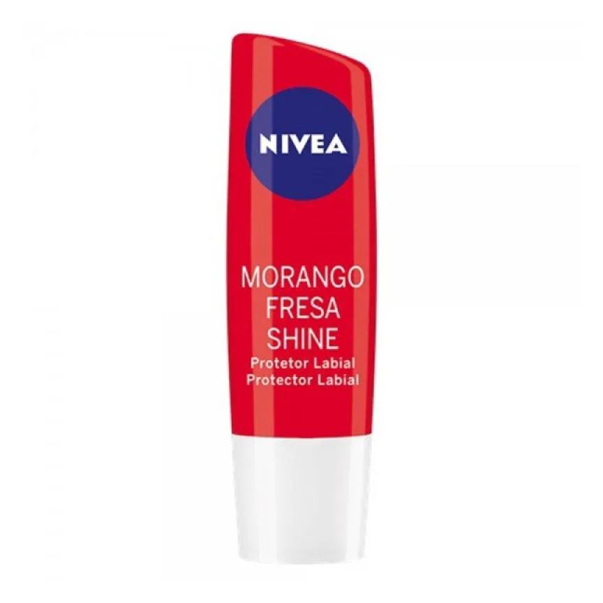 Prot Labial Nivea Lip Care Morango Fps10