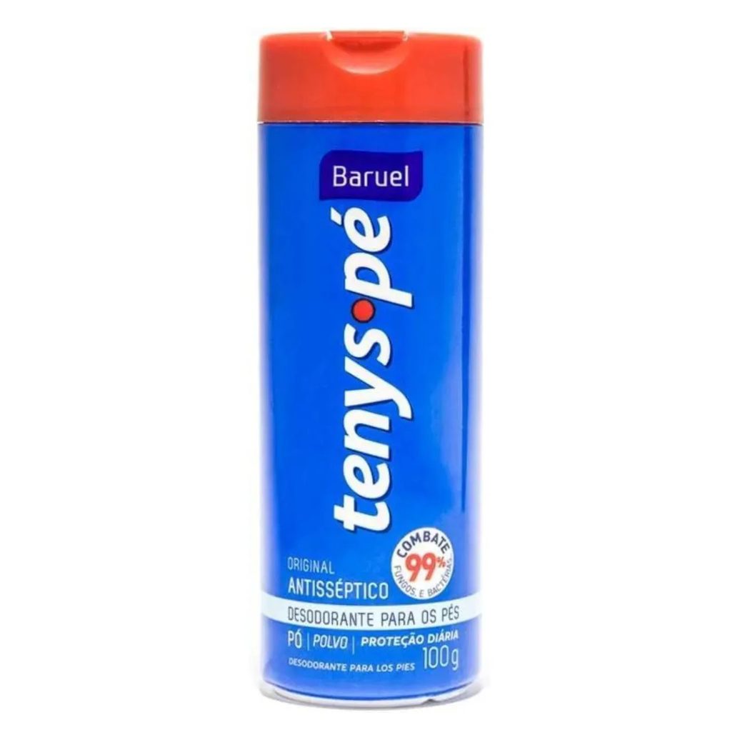 Talco Anti-séptico Tenys Pé Baruel 100g