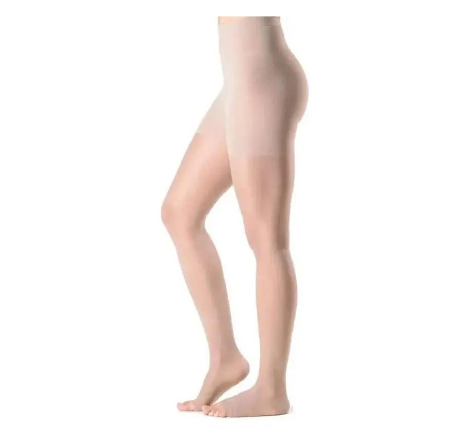 Meia Calça Sigvaris 782A Ever Sheer 20-30 Mmhg Ponteira Aberta G2 Natural